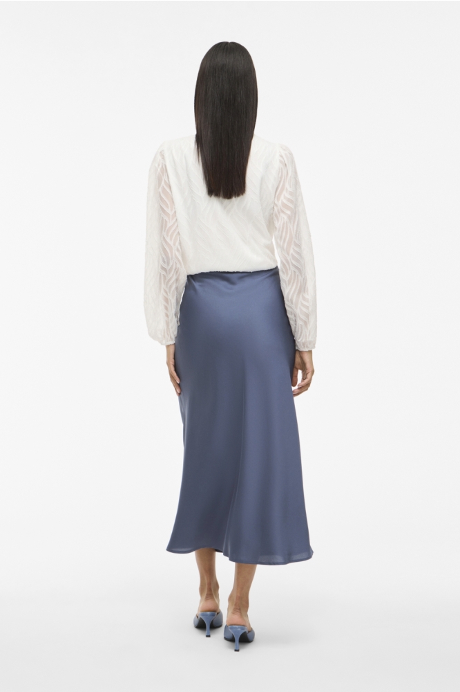 VIELLETTE HW MIDI SKIRT - NOOS 14084182 VINTAGE INDIGO